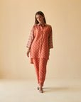Rust Oversized Co-ord Set