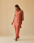 Rust Oversized Co-ord Set