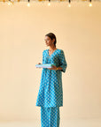 Teal Booti Suit Set