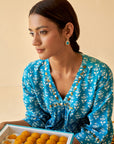Teal Booti Suit Set