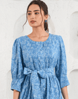 Blue Wave Dress