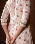 Kamal Kurta in Peach