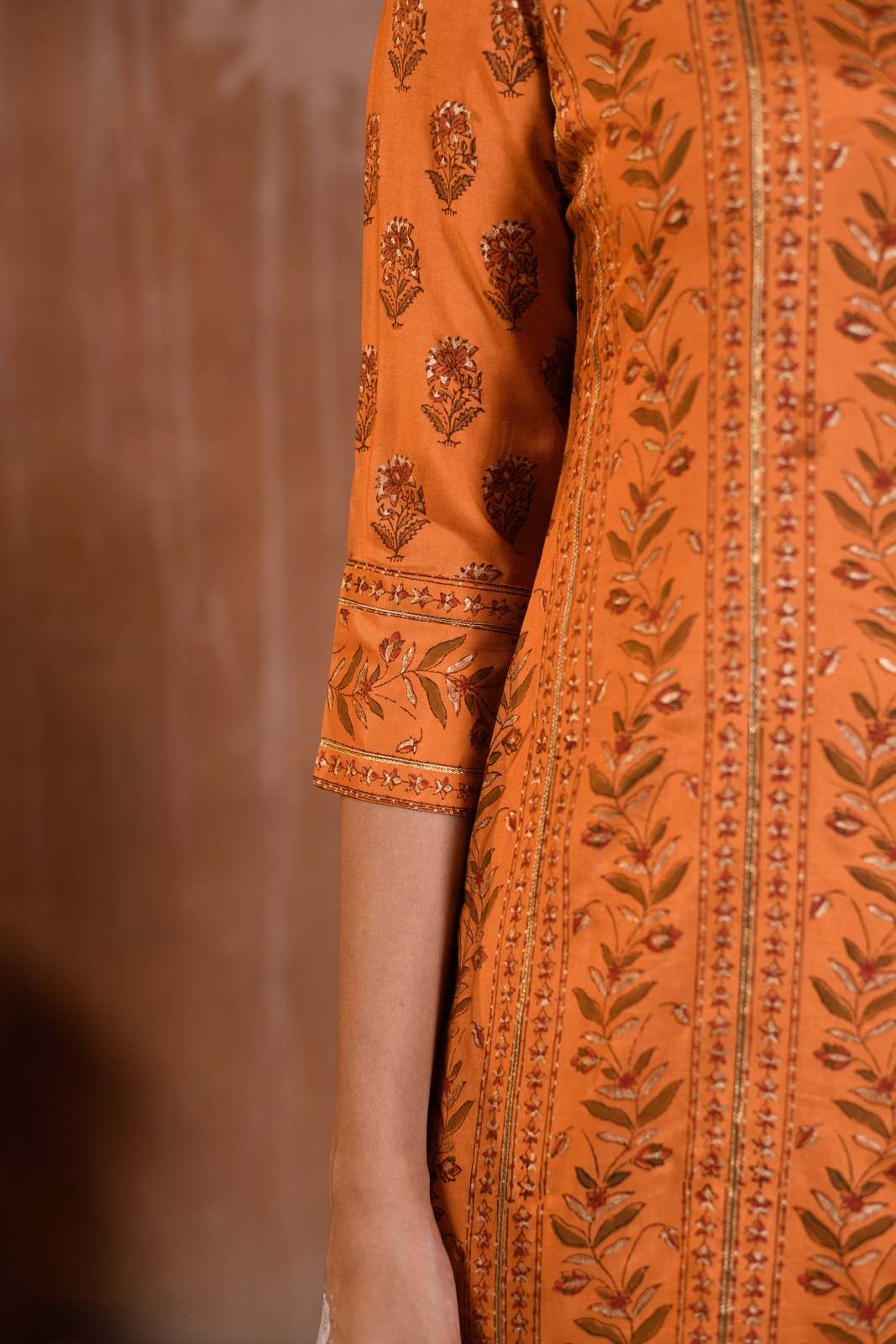Vani Kurta in Orange