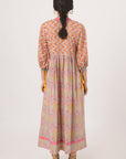 Paisley Shell Dress in Pink