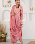 Pink summer kurta