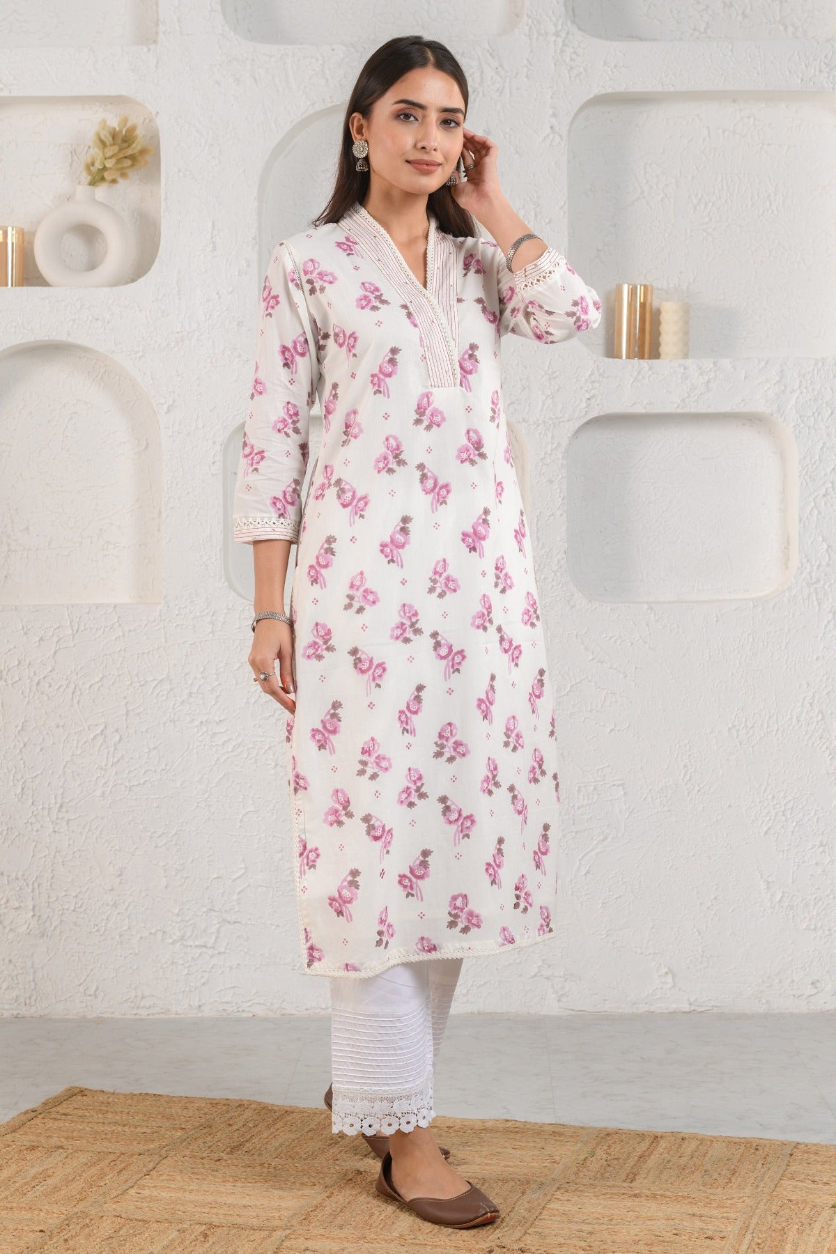 White Rose Kurta