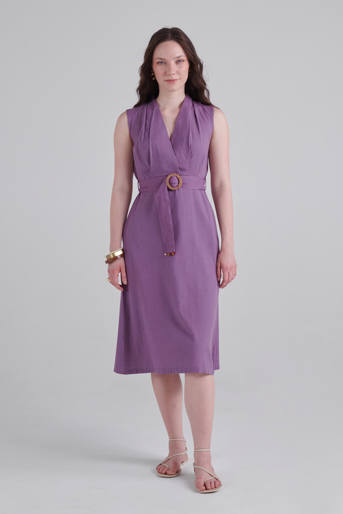Violet Midi Dress