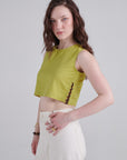 Kiwi Beaded Shirt