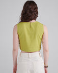 Kiwi Beaded Shirt