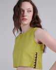 Kiwi Beaded Shirt