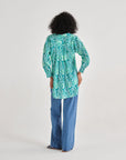 Blue Maze Shirt