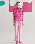 Pink Abstract Shirt