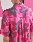 Pink Abstract Shirt
