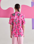 Pink Abstract Shirt