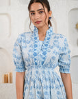 Blue Day Frill Dress