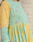 Iris Color-block Midi Dress