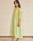 Yellow Daisy Midi Dress