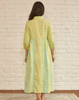 Yellow Daisy Midi Dress