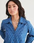 Indigo Berry Short Dress