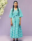 Blue Berry Long Dress