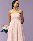 Lavender Strappy Long Dress