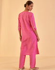 Pink Paisley Suit Set