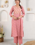 Pink summer kurta