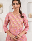 Pink summer kurta