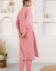 Pink summer kurta