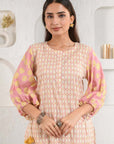 Peach Boho Kurta