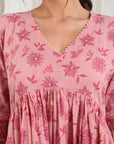 Pink Gulab Kurta