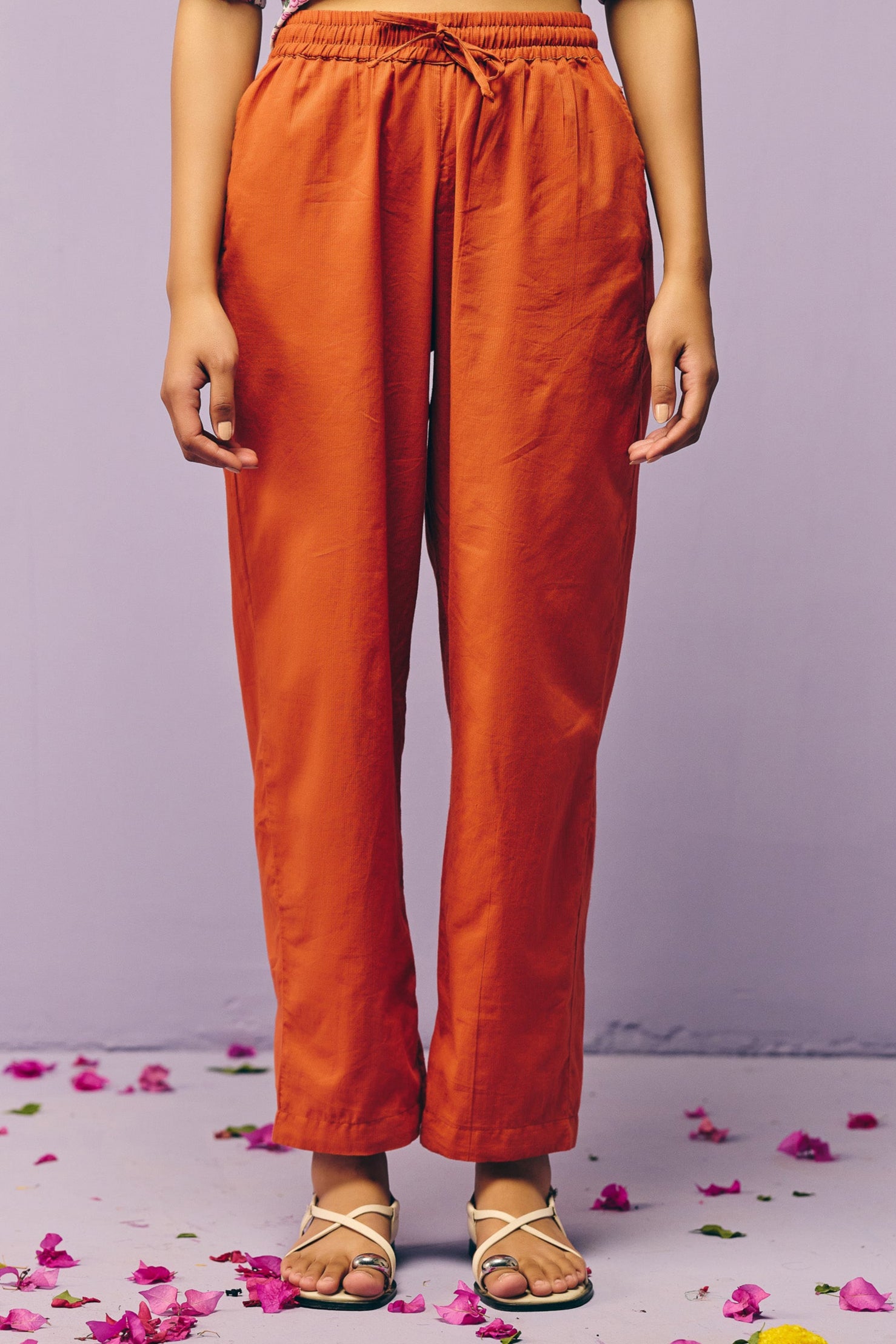 Orange Pants