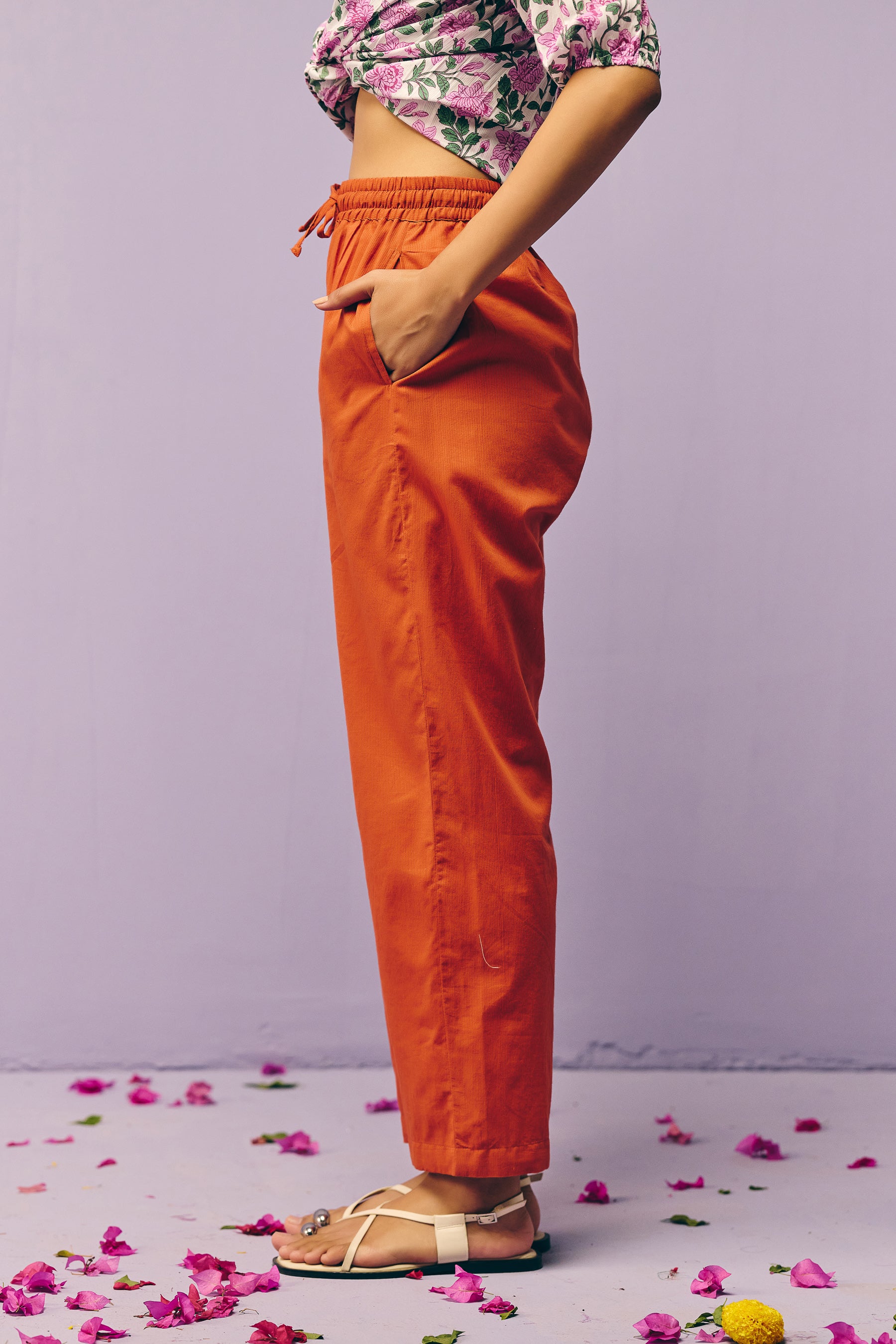 Orange Pants