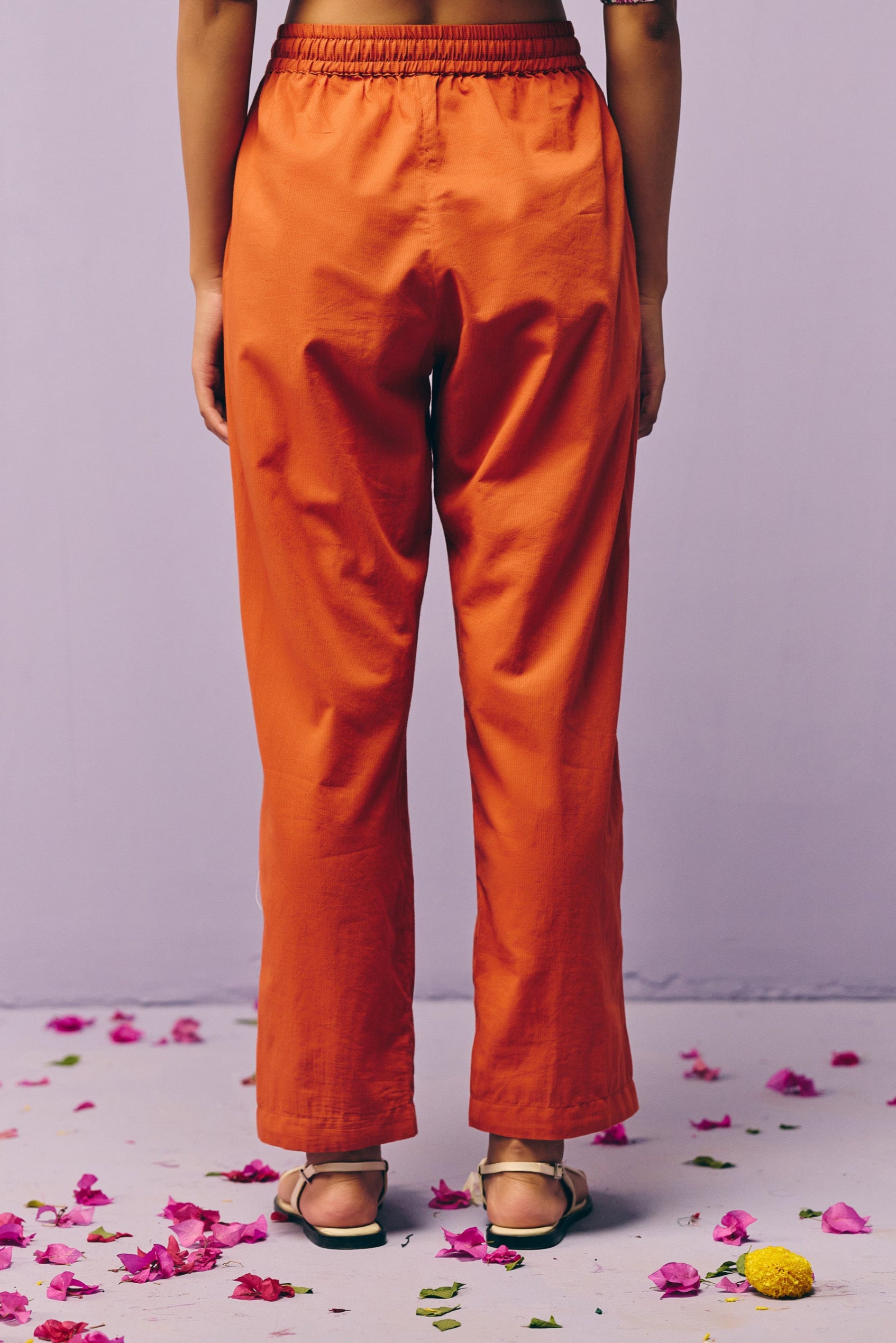 Orange Pants