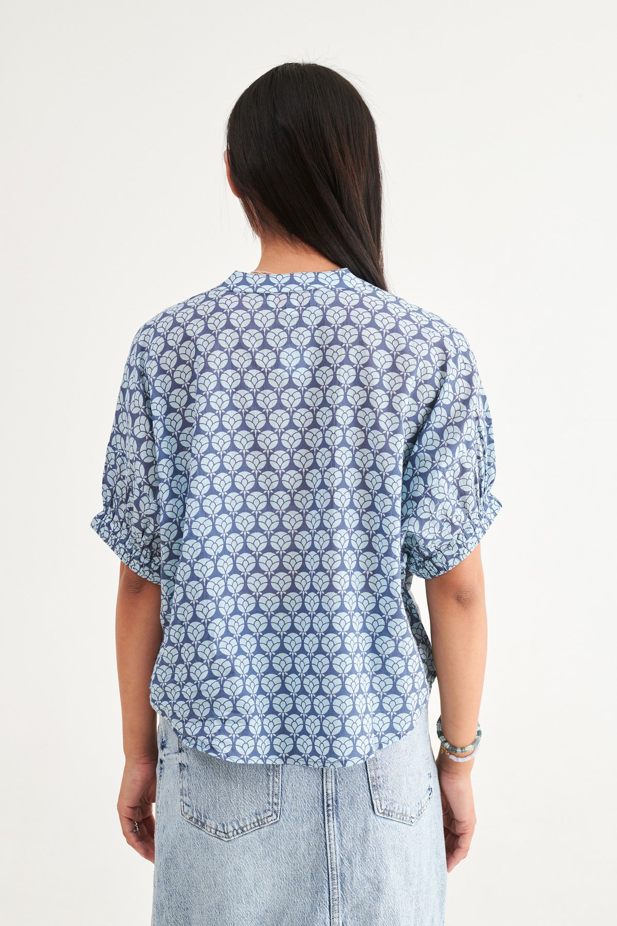 Indigo Tulip Shirt