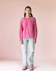 Pink Pleated Shirt