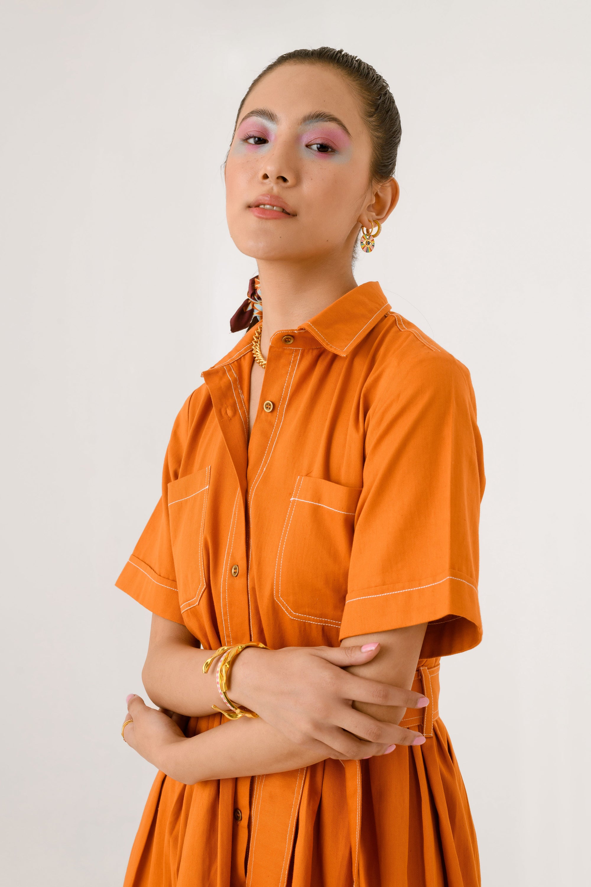 orange sherbet dresses 1 Dress, 3 beautiful bodies, The beautiful in store team at Redcliffe, showing off the Farrah Midi Dress Red Gingham, An Orange Sherbet fav!, Who else needs a Christmas outfit?! Grab it now at