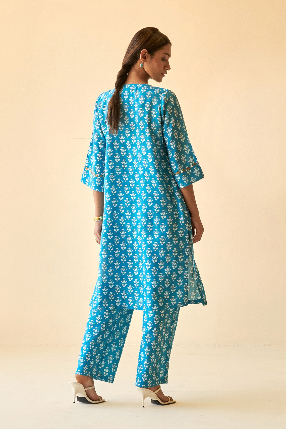 Teal Booti Suit Set