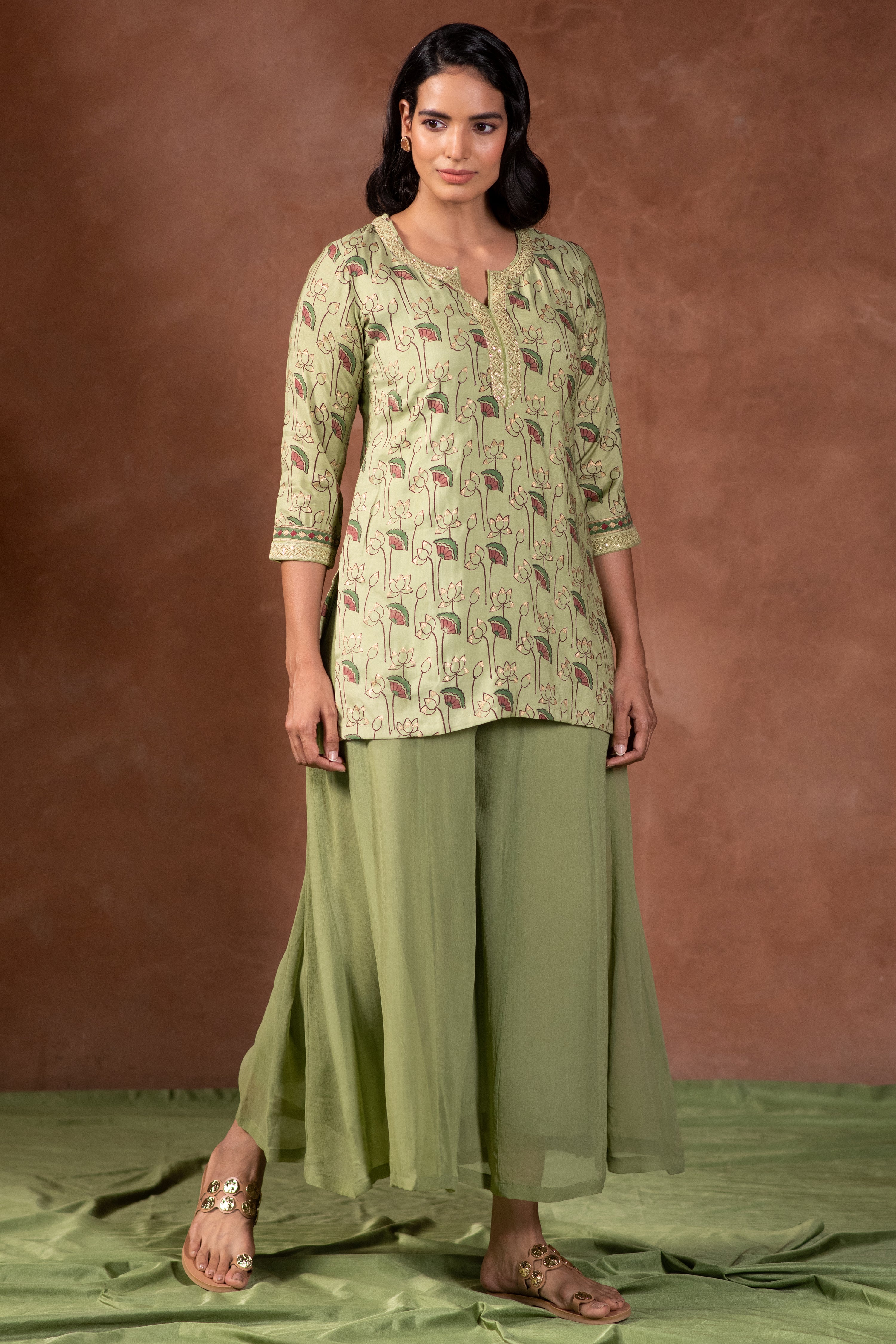 Kamal Kurta in Green