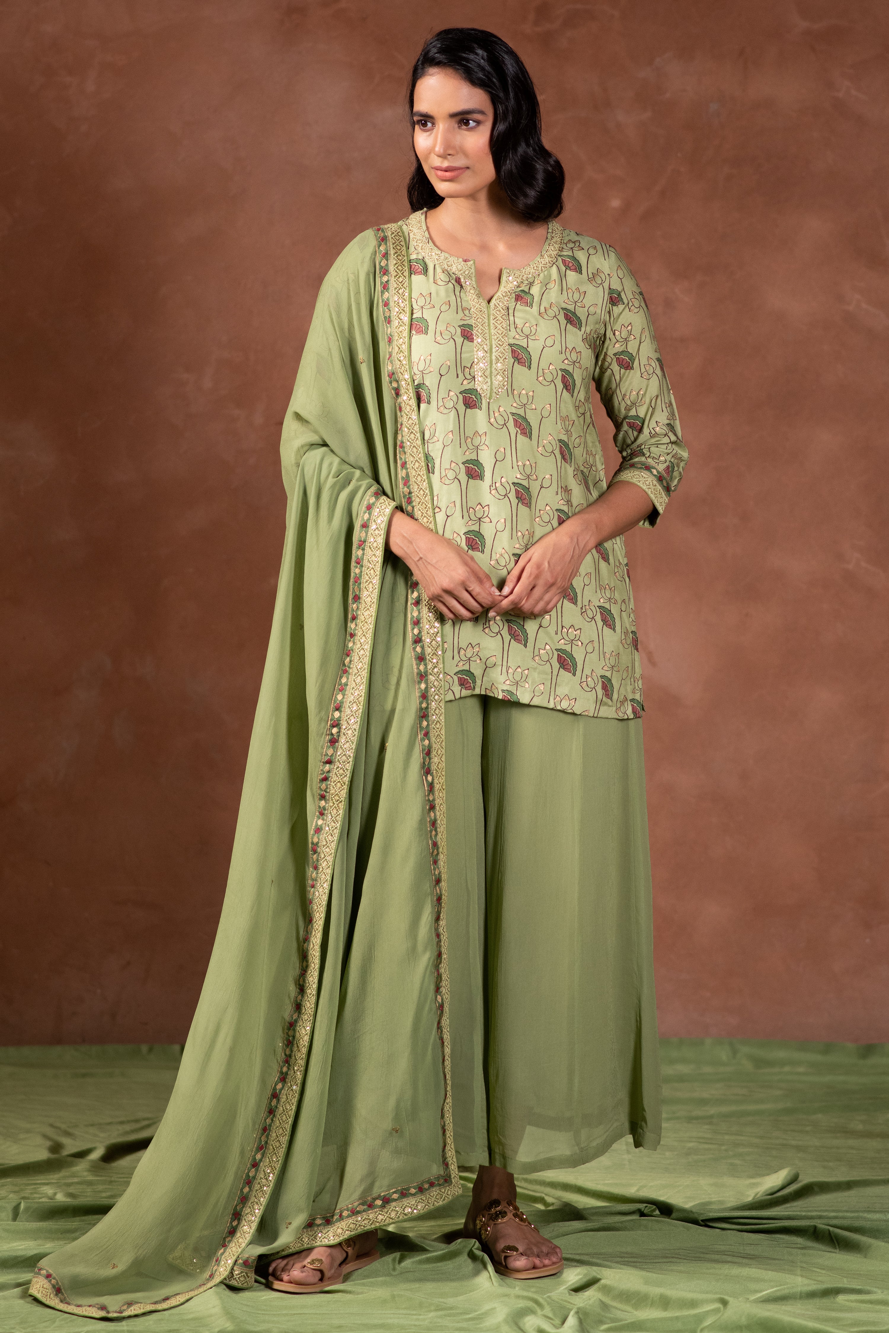 Kamal Kurta in Green