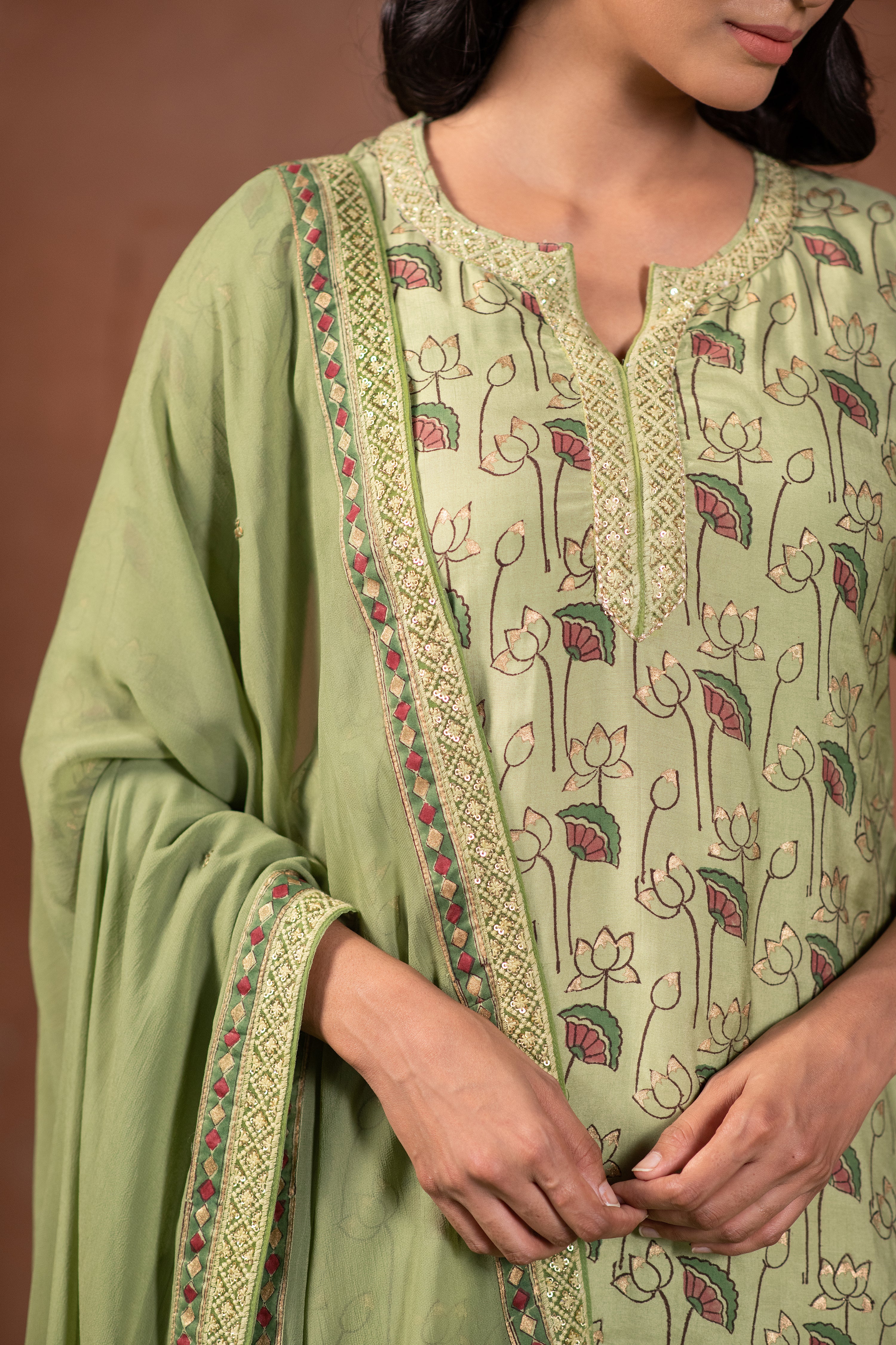 Kamal Kurta in Green