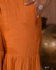 Vani Sharara in Orange