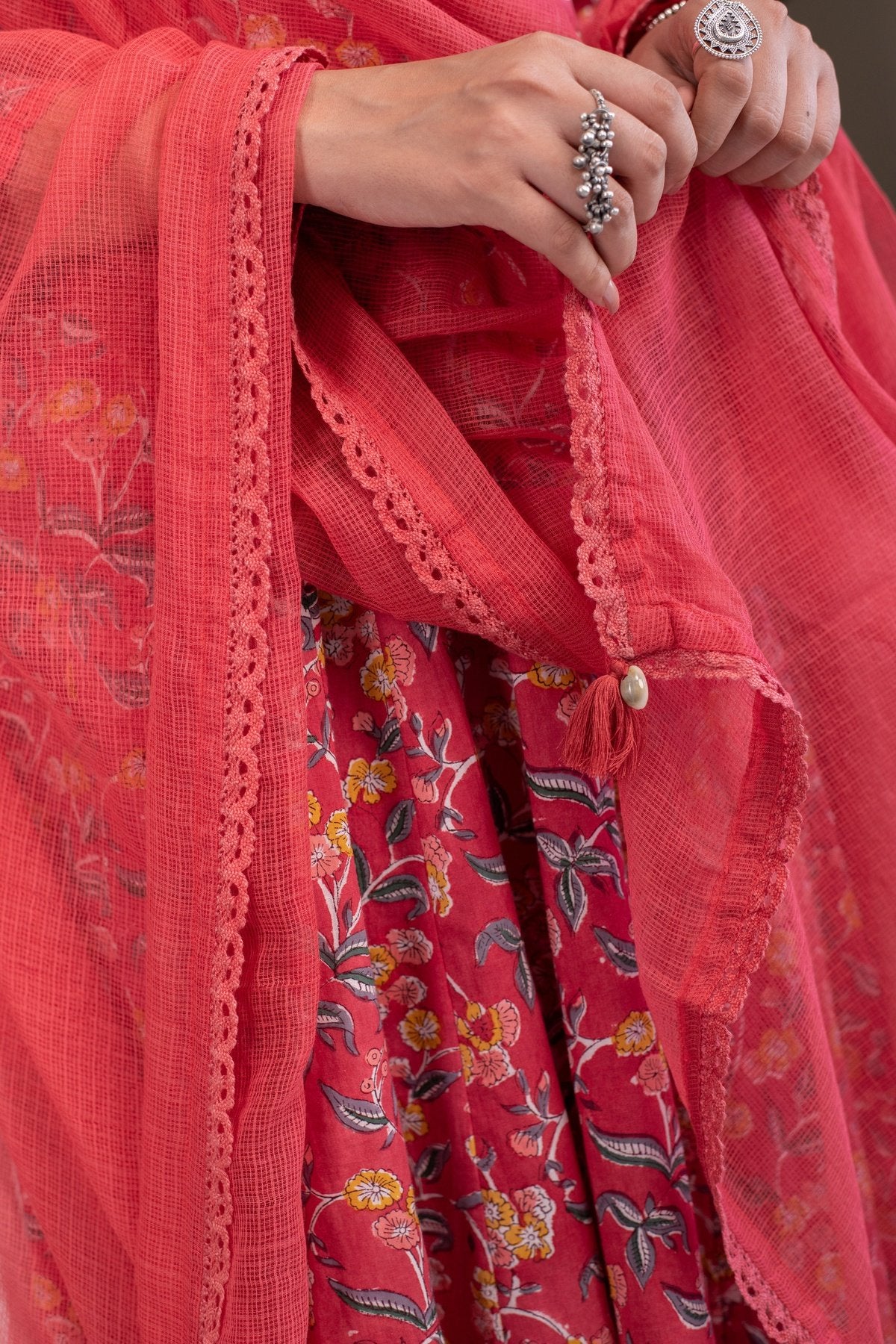 Ruby Dupatta