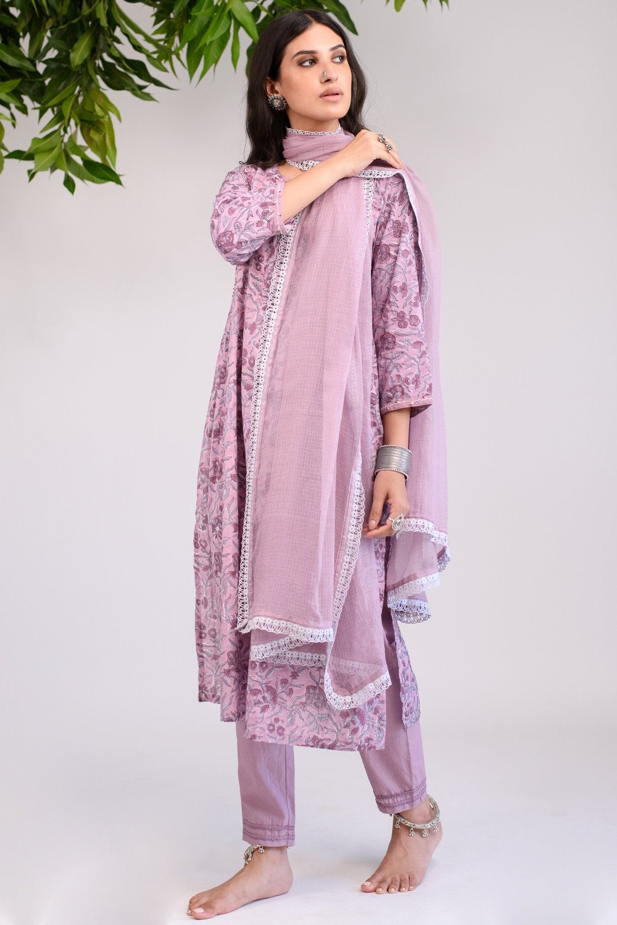 Purple Sky Kurta