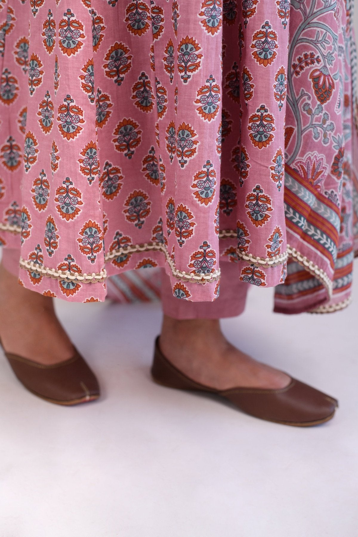 Purple Anarkali Kurta