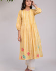 Summer Morning Pleated Kurta