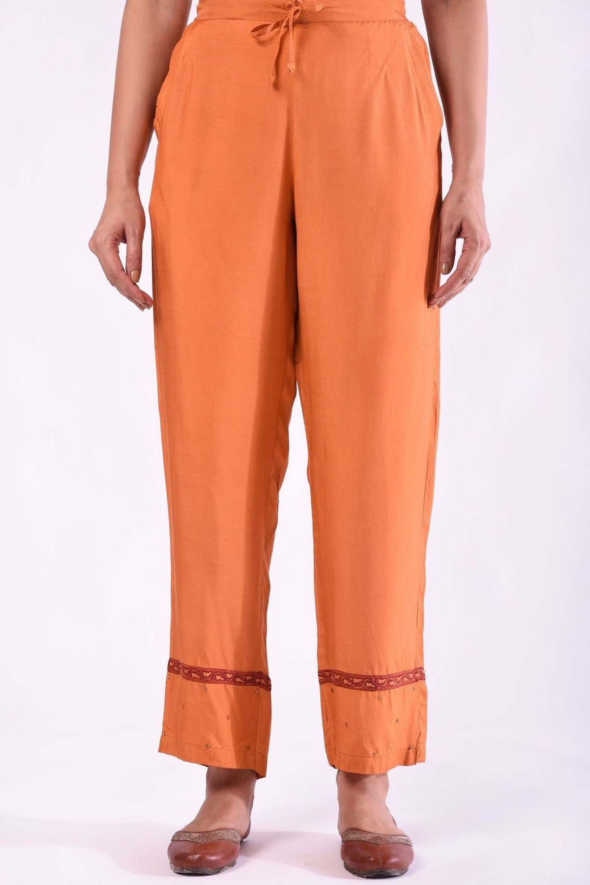 Sarika Pant in Orange