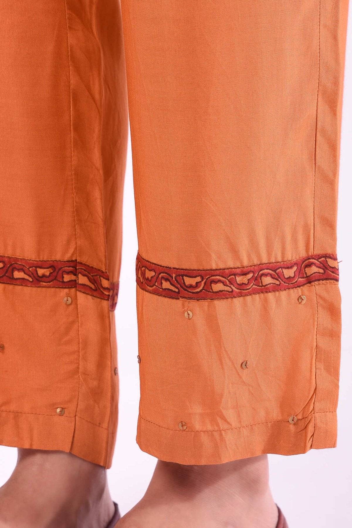 Sarika Pant in Orange