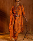 Sarika Dupatta in Orange